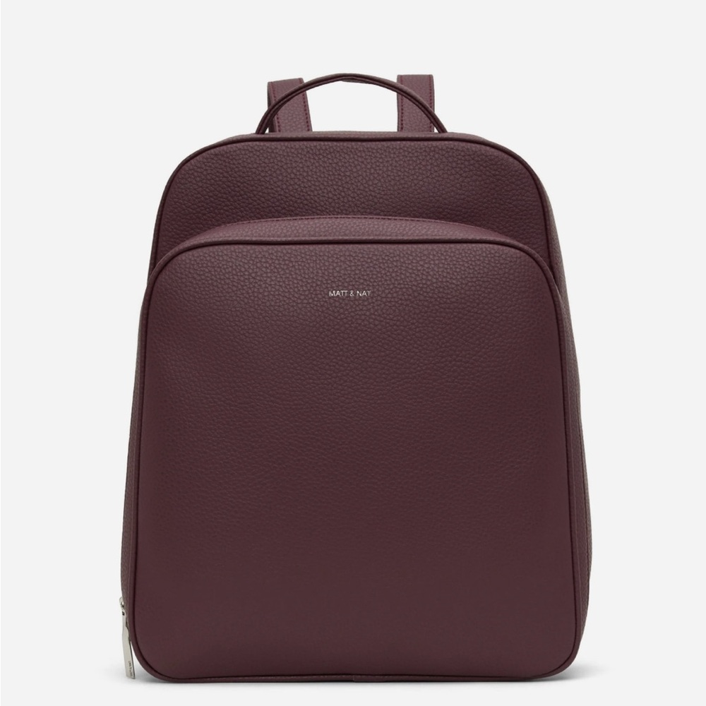 Matt & Nat NAVA VEGAN BACKPACK - PURITY Color (plum)